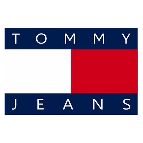Tommy Jeans - Lichtgroene Badge hoodie