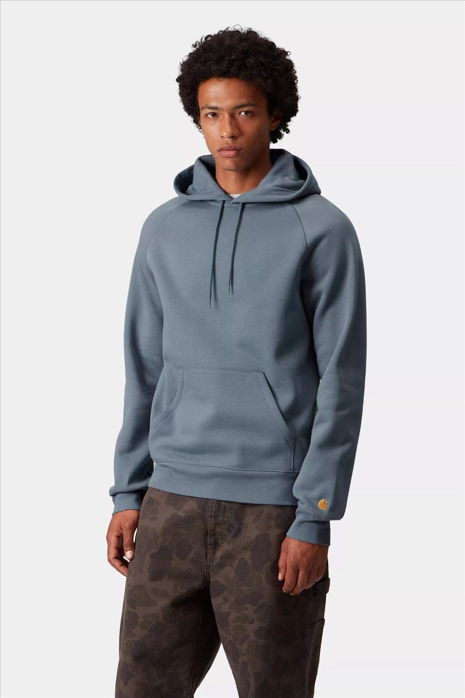 Carhartt WIP - Blauwe Chase hoodie