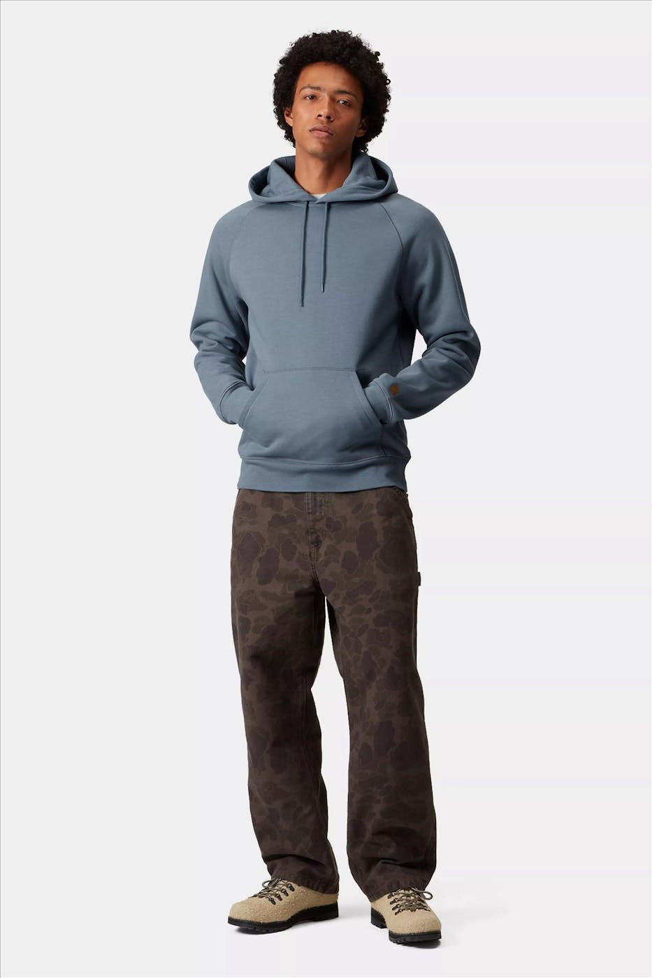 Carhartt WIP - Blauwe Chase hoodie
