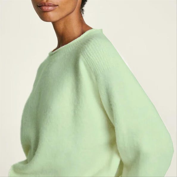 Pepe Jeans London - Lichtgroene Irma trui