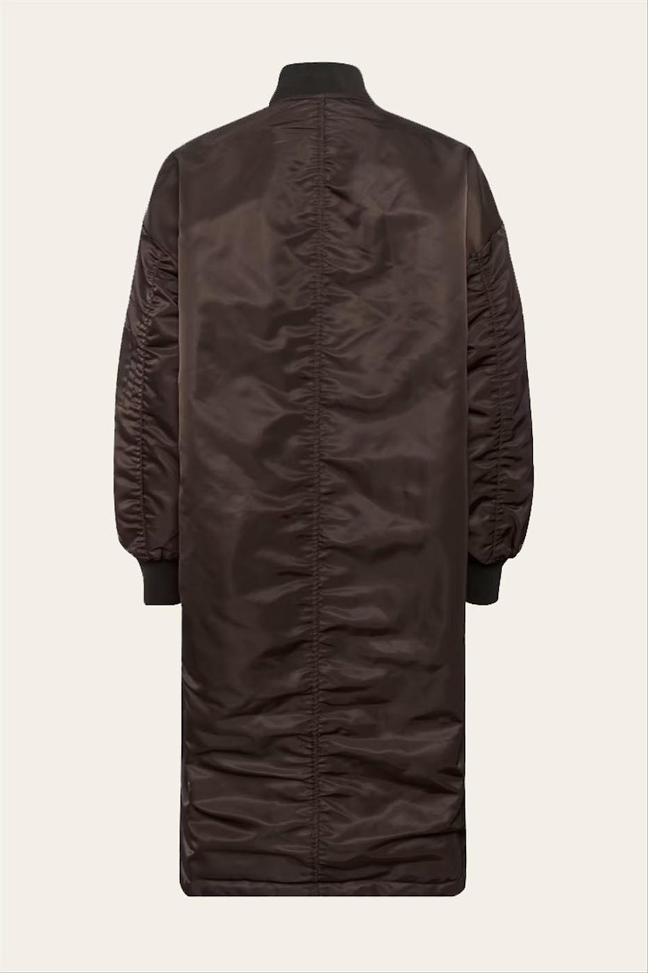 My Essential Wardrobe - Donkerbruine Helga jas