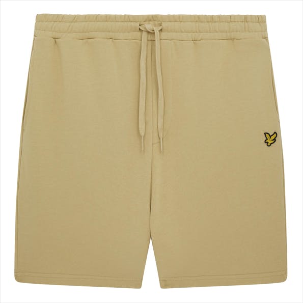 Lyle & Scott - Pistache groene sweatshort