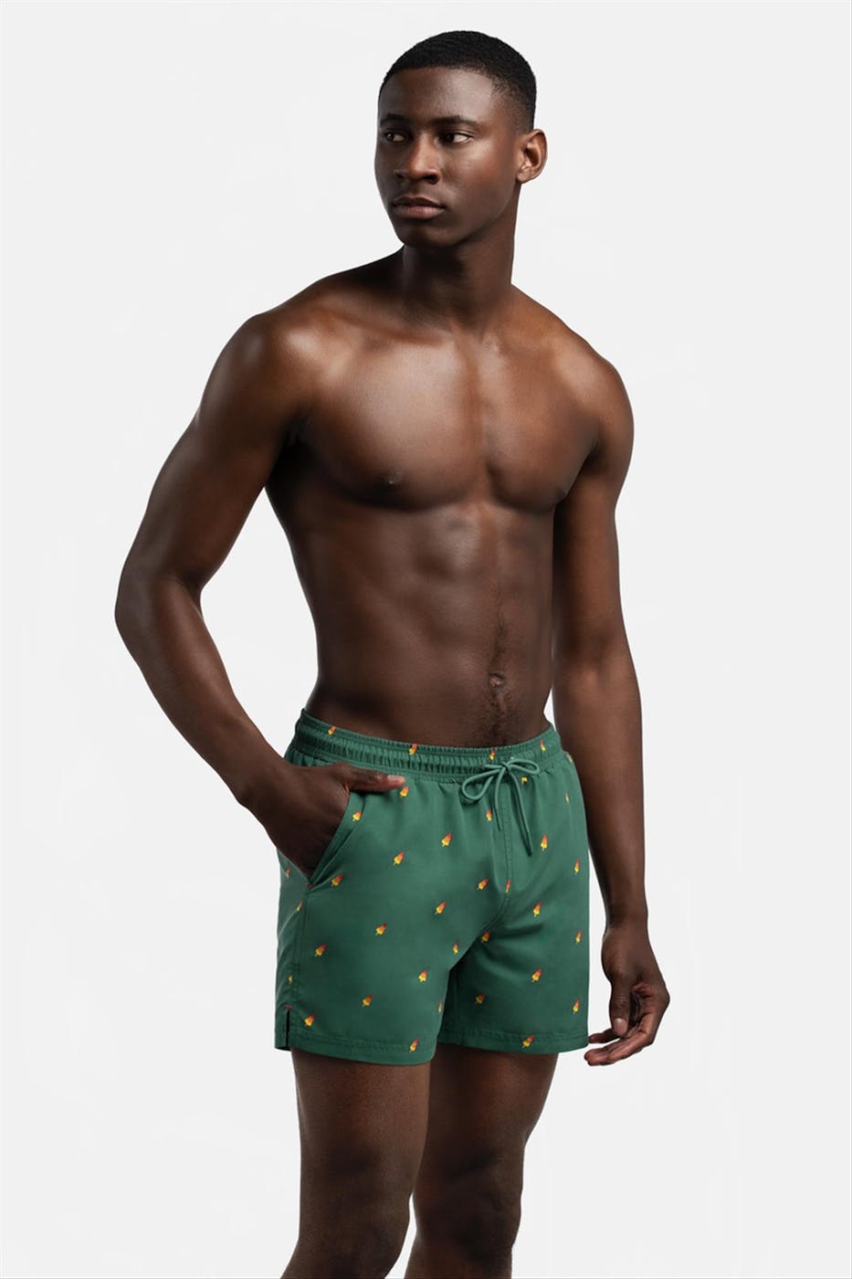 A'dam - Groene Raging Rocket zwemshort