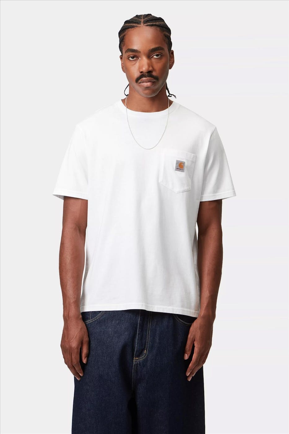 Carhartt WIP - Witte Pocket T-shirt