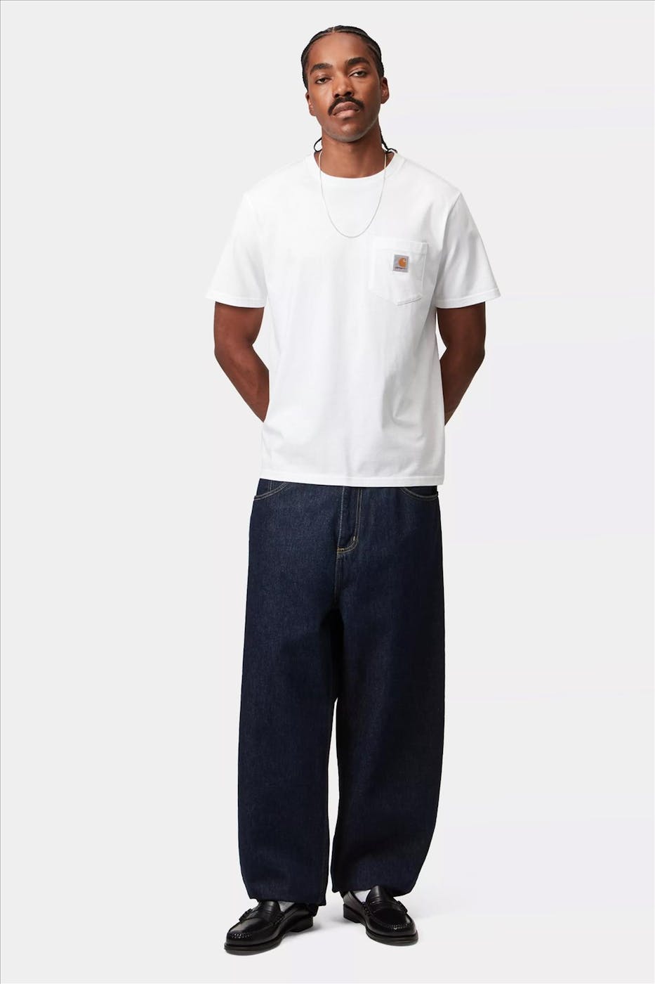 Carhartt WIP - Witte Pocket T-shirt