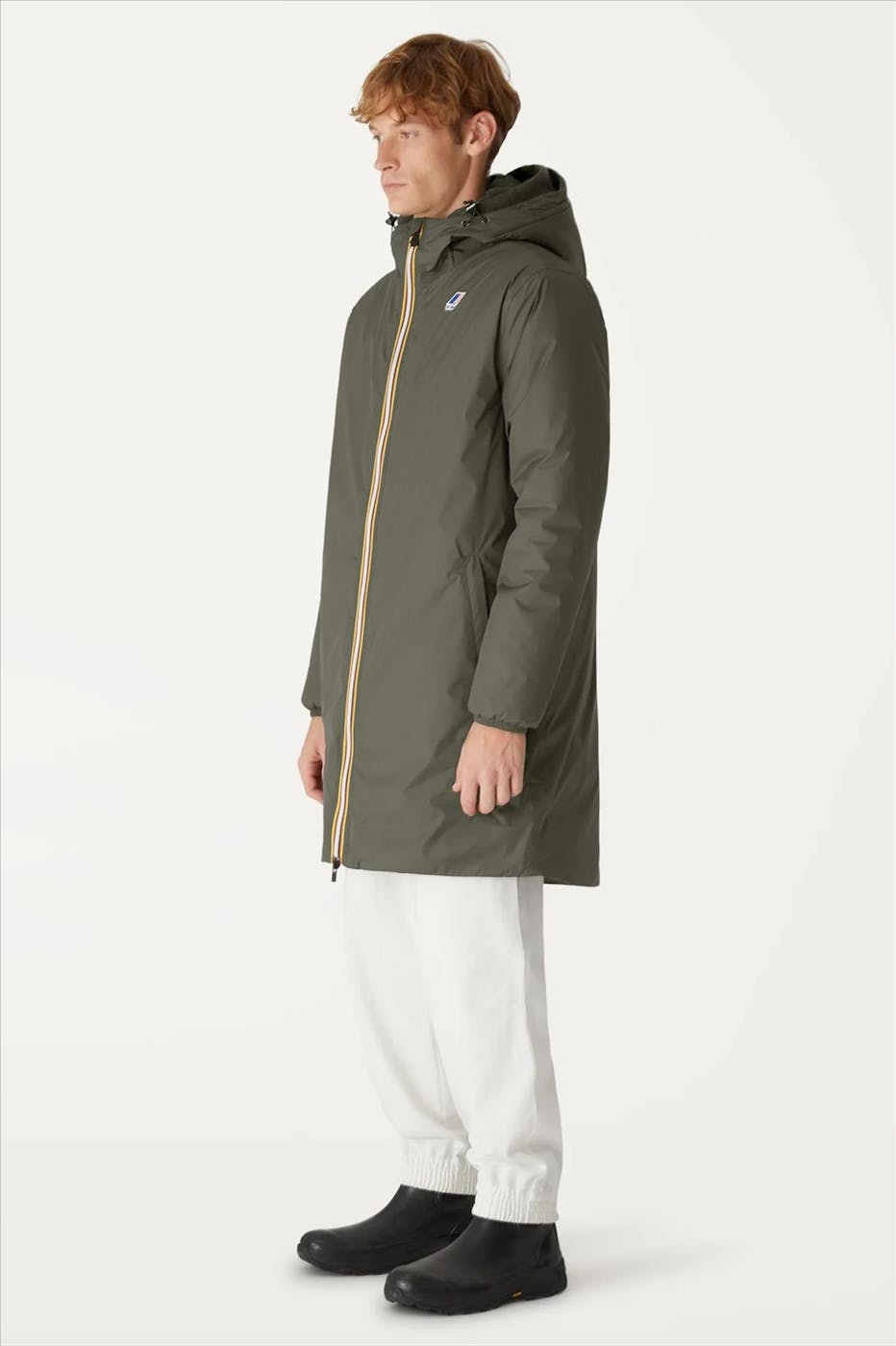 K-Way - Kaki Le Vrai Eiffel 3.0 Orsetto jas