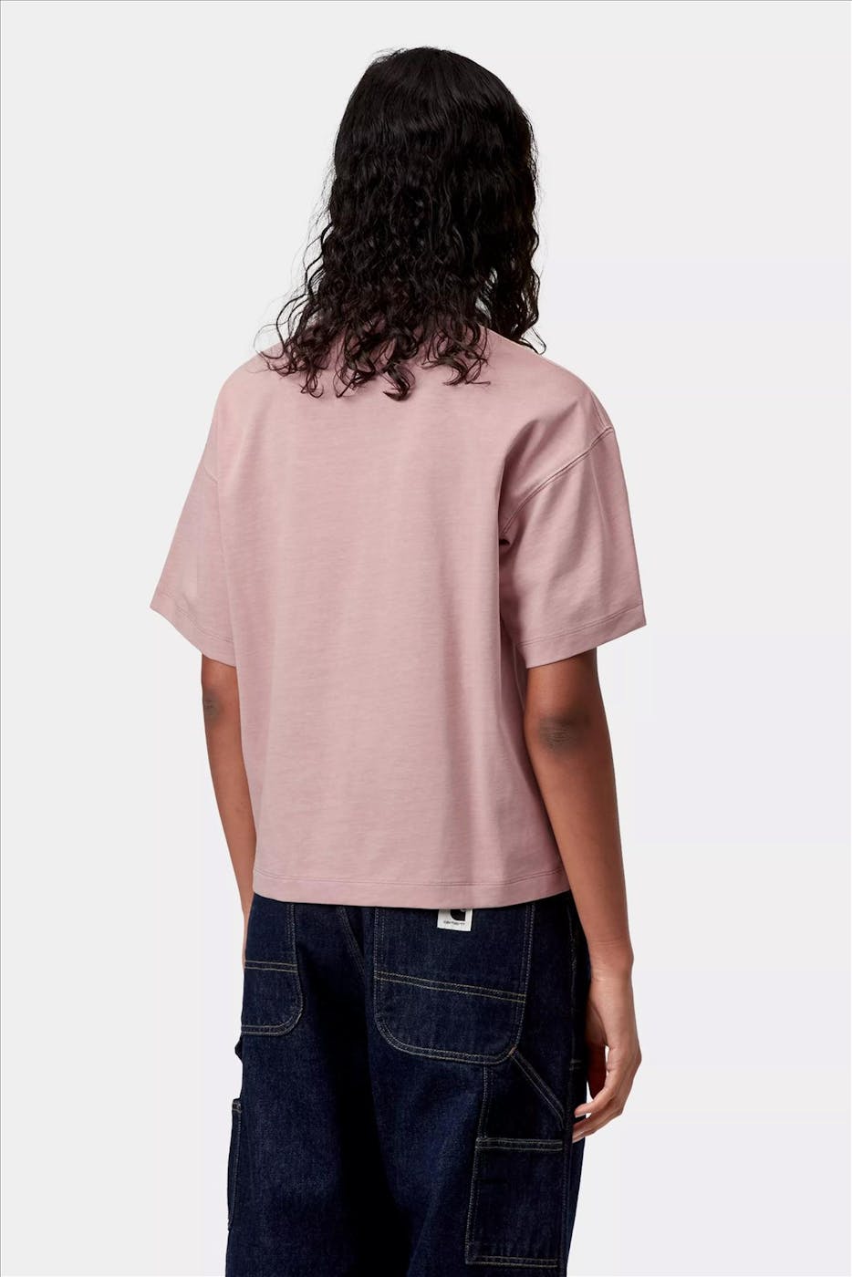 Carhartt WIP - Roze Benton T-shirt