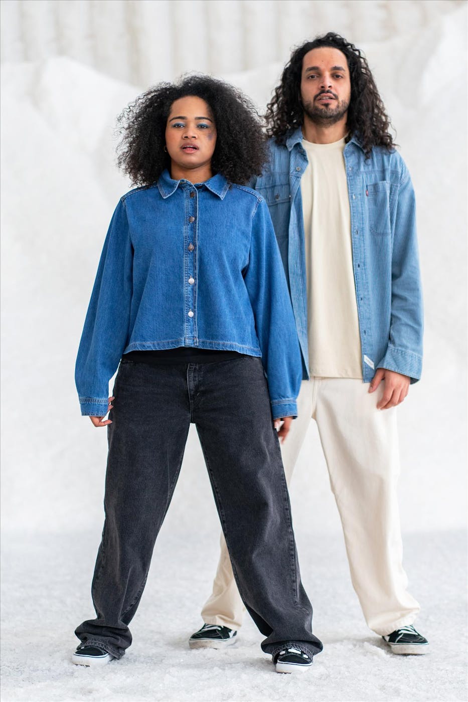 Levi's - Blauw Auburn Worker hemd