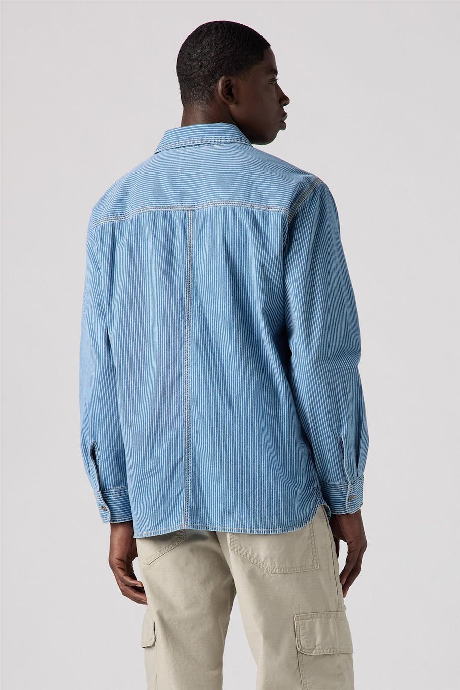 Levi's - Blauw Auburn Worker hemd