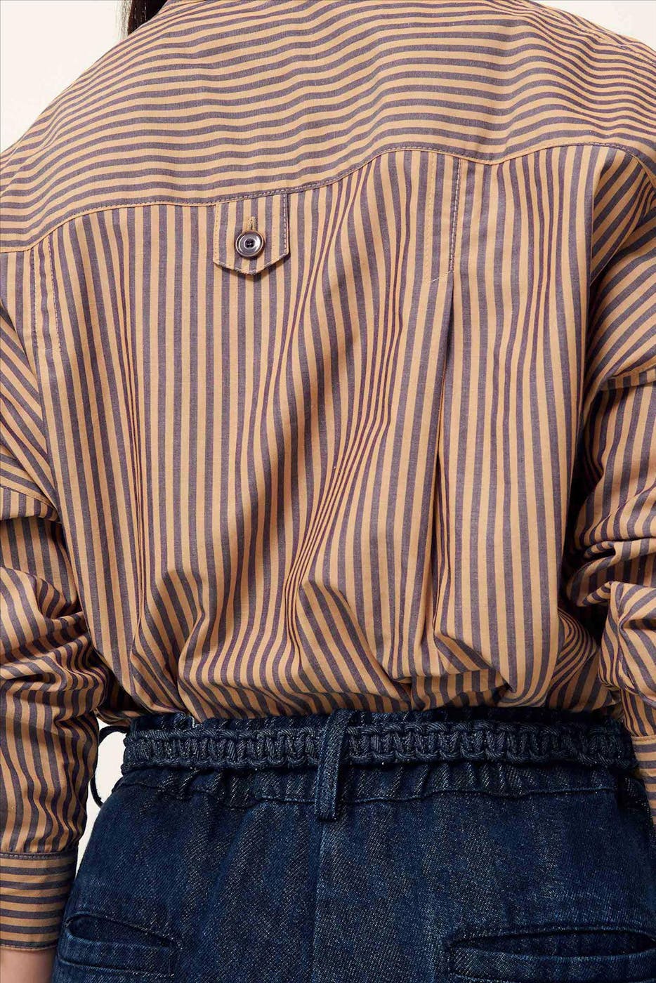 Sessùn - Paars-Beige Orregia blouse