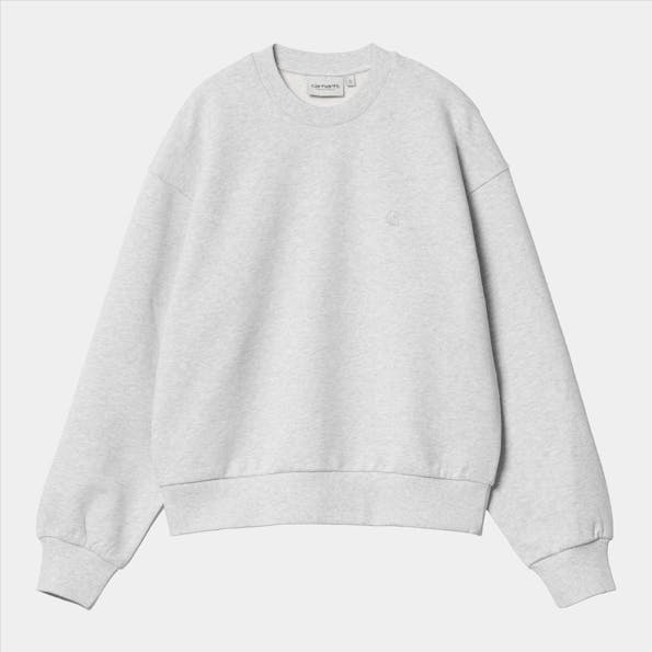 Carhartt WIP - Lichtgrijze Casey sweater