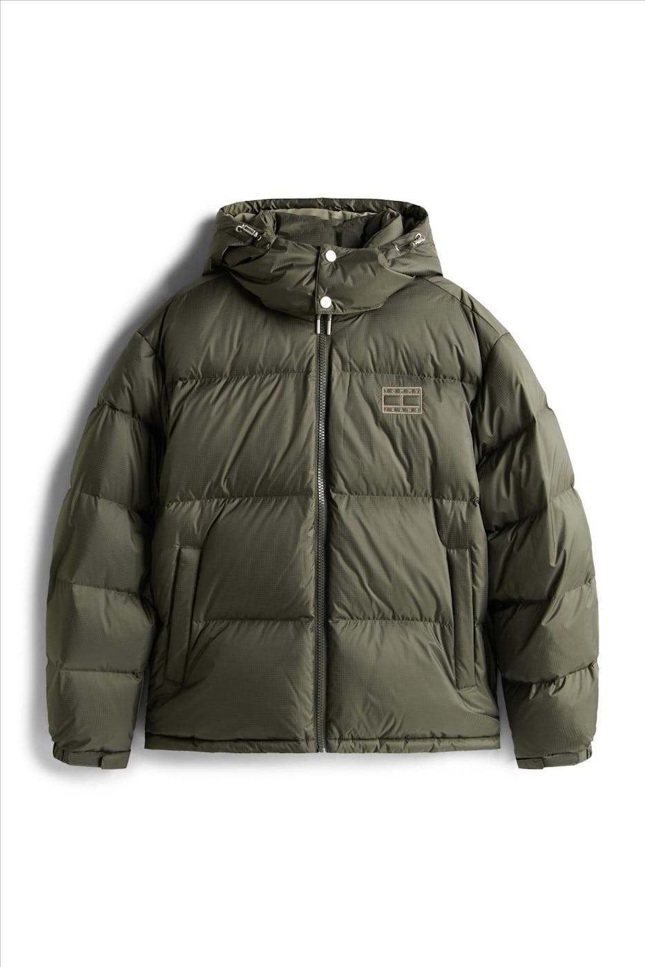 Tommy Jeans - Kaki Alaska pufferjas