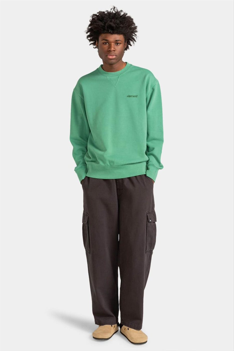 Element - Groene Cornell 3.0 sweater