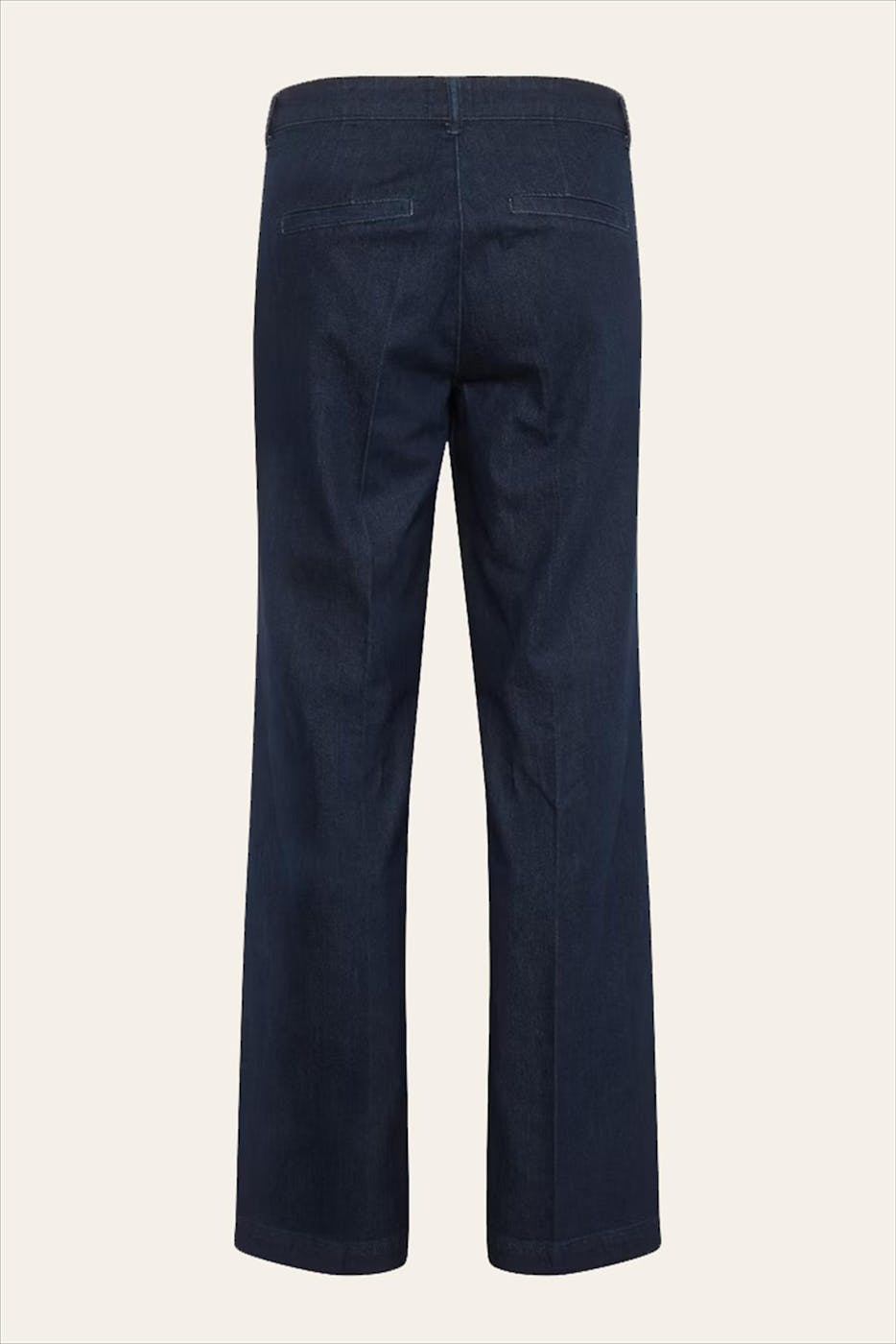 My Essential Wardrobe - Donkerblauwe The Lara wide jeans