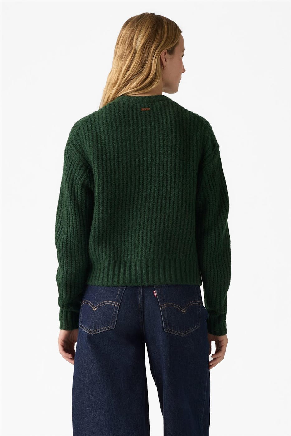 Levi's - Donkergroene Luna cardigan