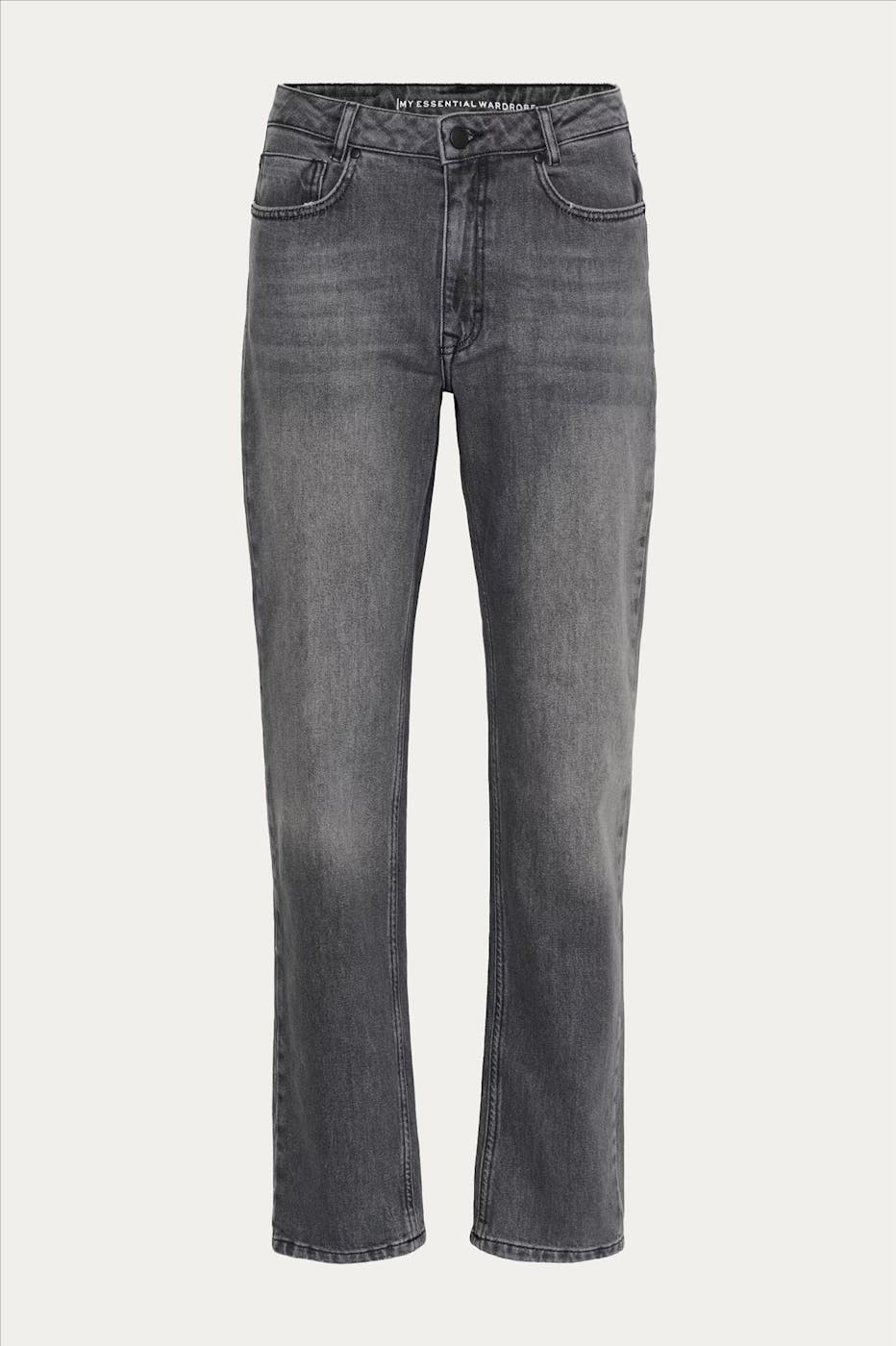 My Essential Wardrobe - Grijze Isa straight jeans