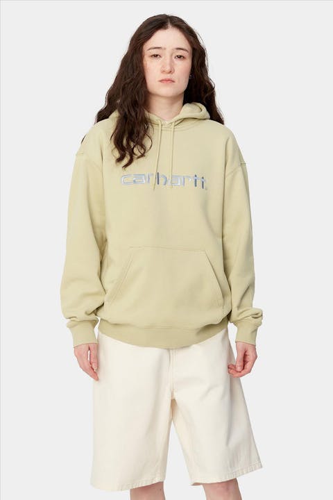 Carhartt WIP - Lichtgroene Carhartt hoodie