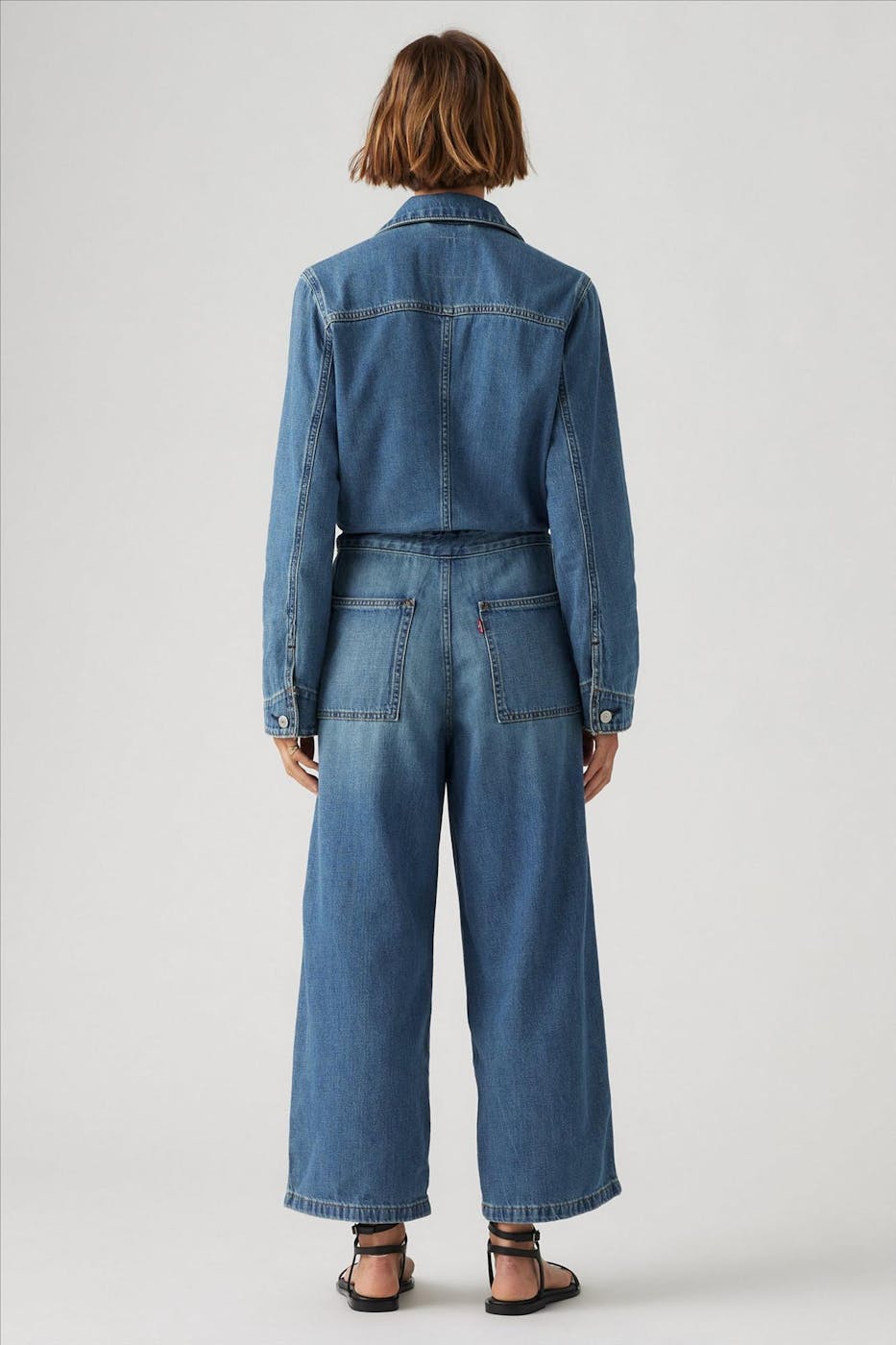 Levi's - Donkerblauwe Iconic Denim jumpsuit