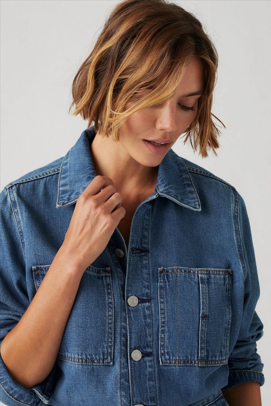 Levi's - Donkerblauwe Iconic Denim jumpsuit