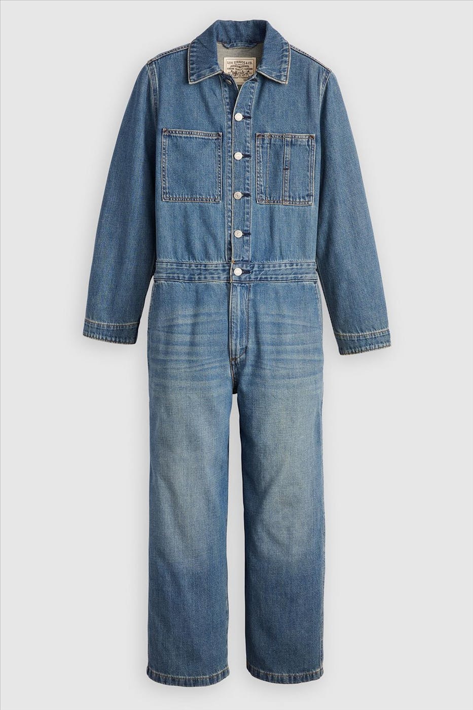 Levi's - Donkerblauwe Iconic Denim jumpsuit