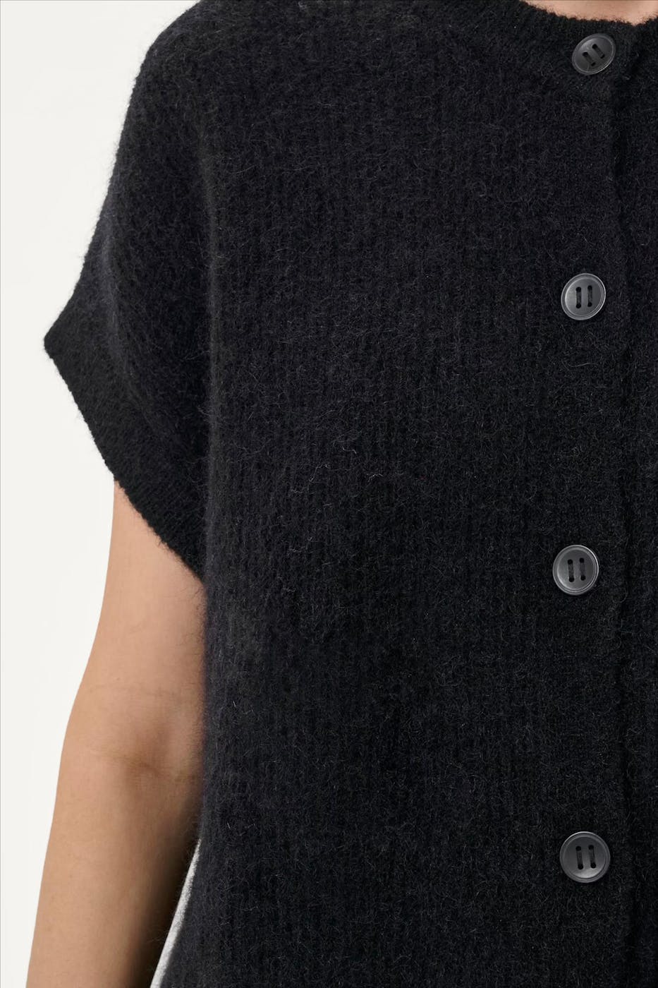My Essential Wardrobe - Zwarte Siva cardigan