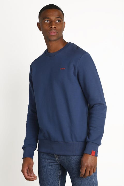 Antwrp - Donkerblauwe Basic Logo sweater
