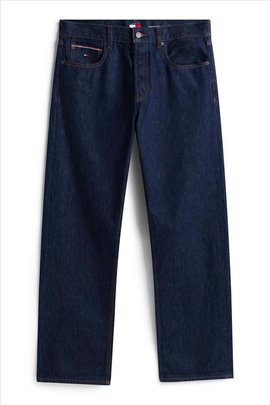 Tommy Jeans - Donkerblauwe Otis Selvedge straight jeans