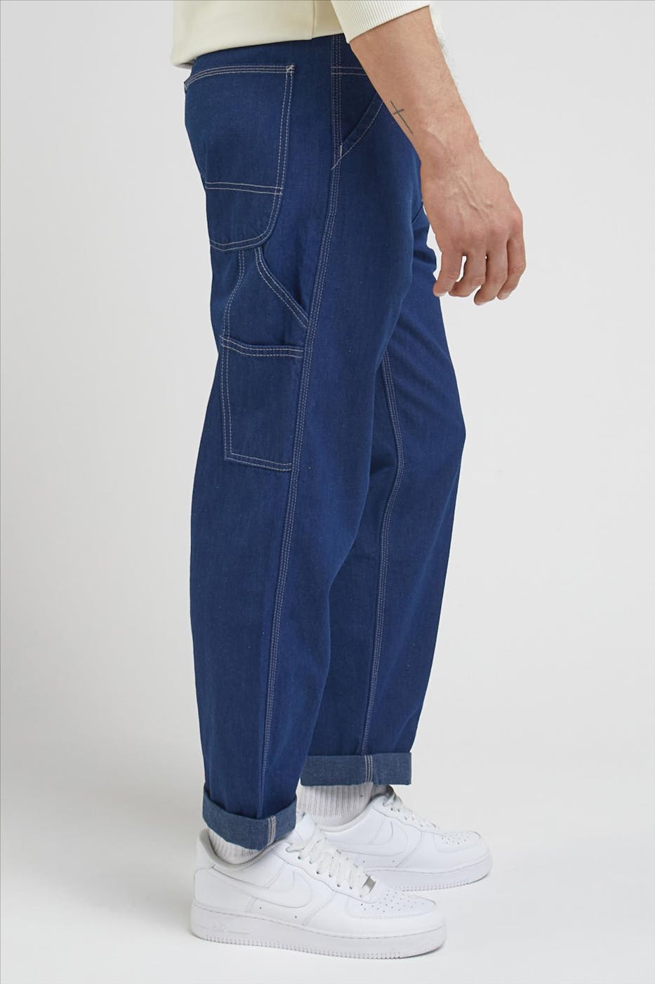 Lee - Donkerblauwe Relaxed Carpenter workpants