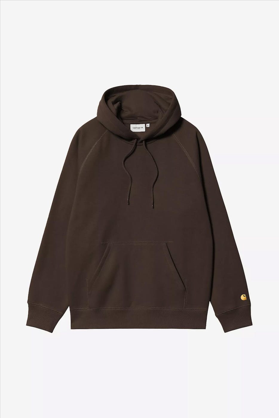 Carhartt WIP - Donkerbruine Chase hoodie