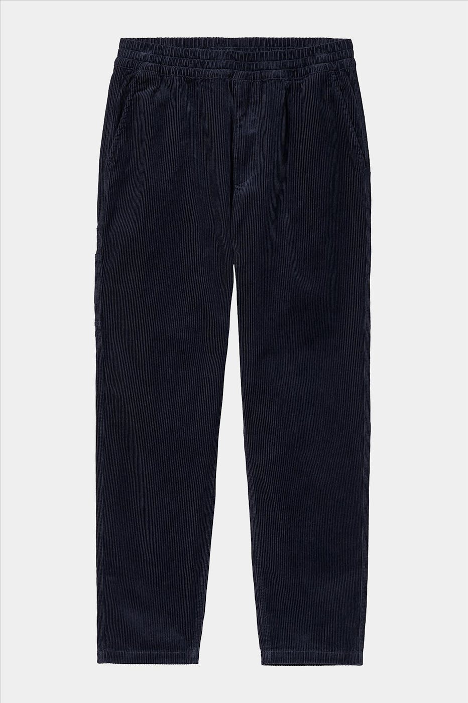 Carhartt WIP - Donkerblauwe Flint pant