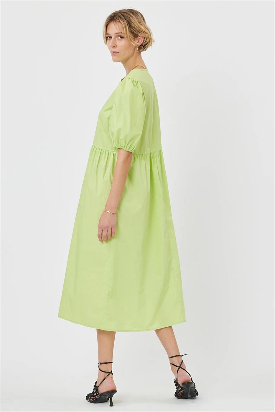 Minimum - Groene Viljane jurk