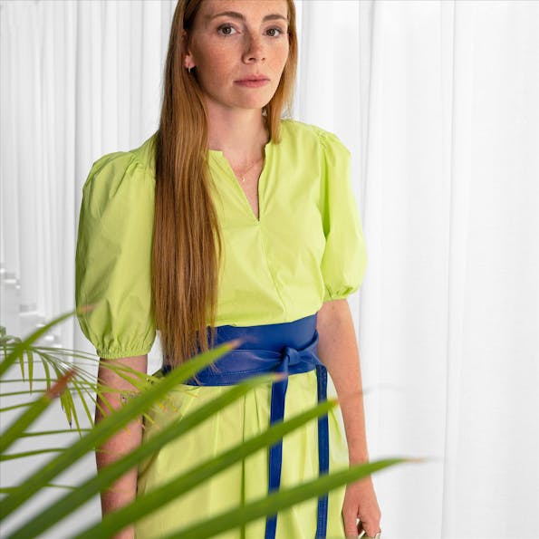 Minimum - Groene Viljane jurk