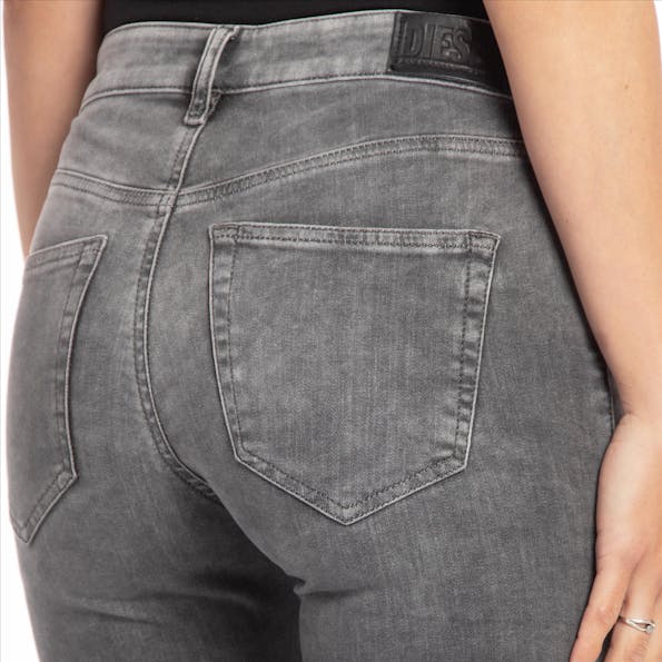Diesel - Grijze Slandy super skinny jeans
