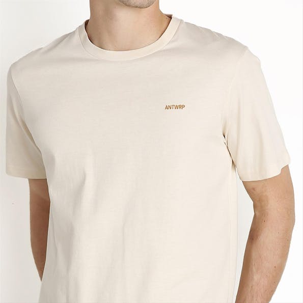 Antwrp - Beige Basic Logo T-shirt
