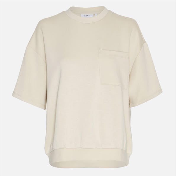 MOSS COPENHAGEN - Beige Isora Ima Q sweatshirt