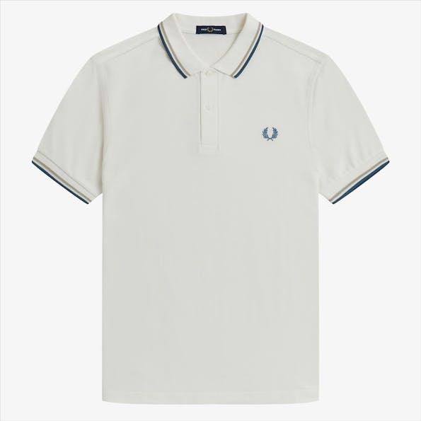 Fred Perry - Witte Twin Tippped polo
