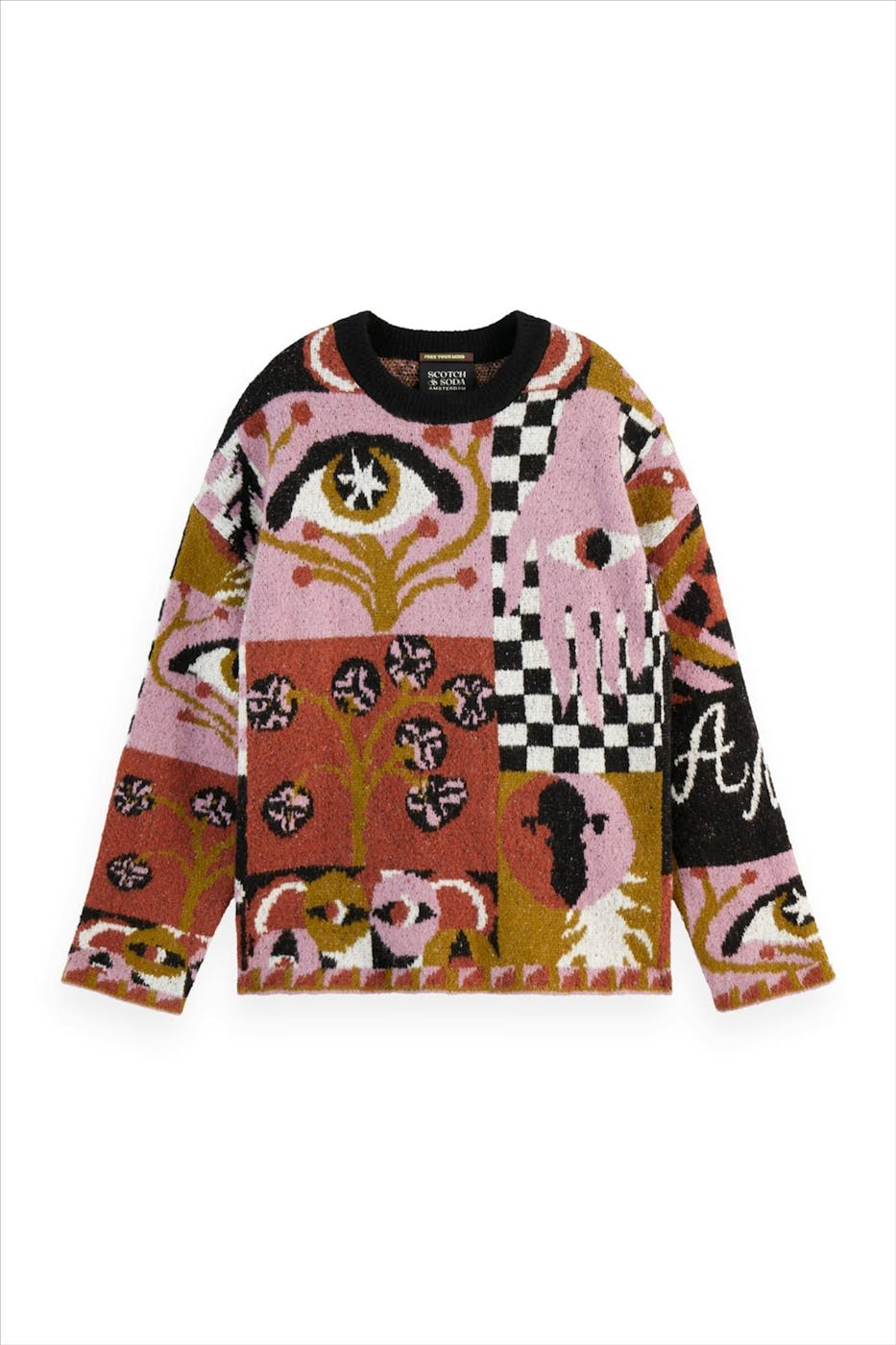 Scotch & Soda - Multicolor Jacquard trui