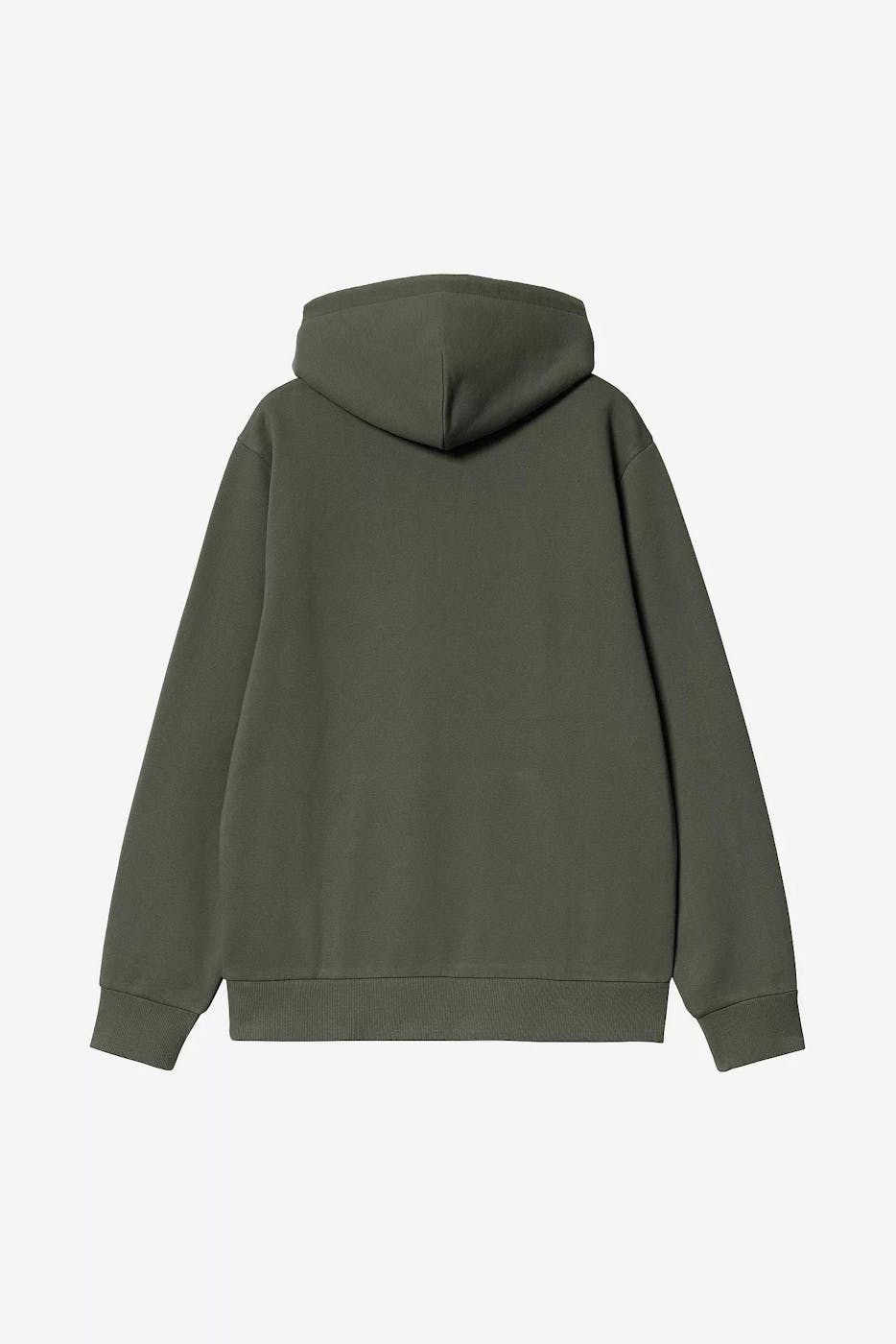 Carhartt WIP - Donkergroene Script Embroidery hoodie