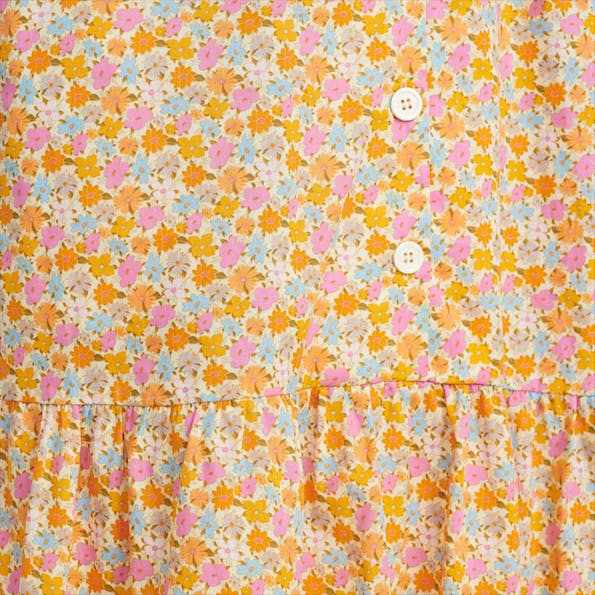 Nümph - Gele-multicolour Nucarlyle jurk