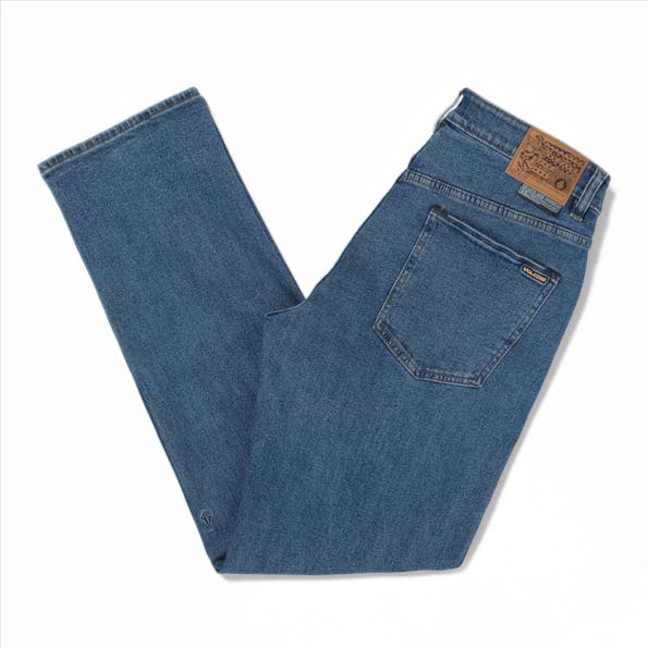 Volcom - Donkerblauwe Modown Relaxed jeans