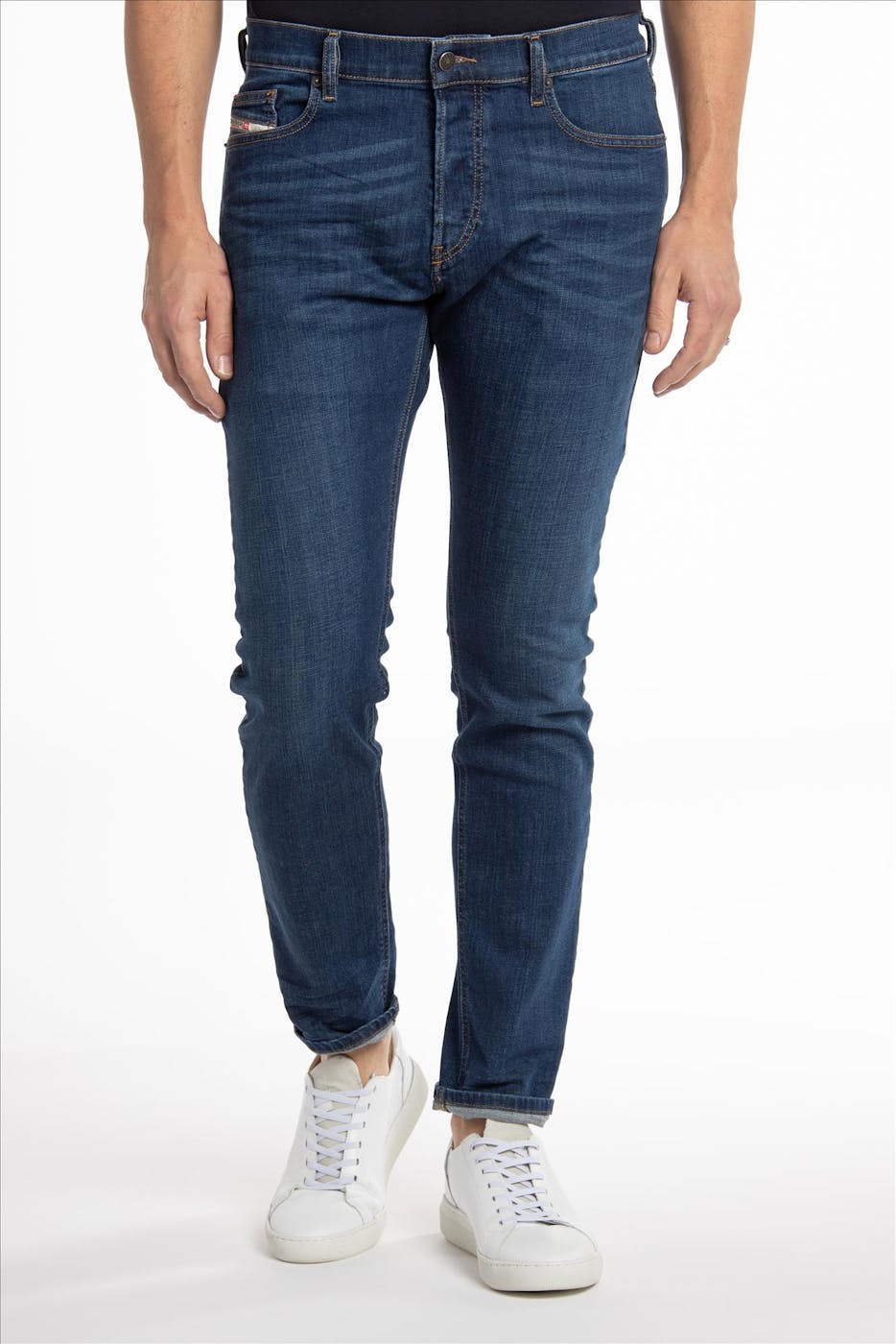 Diesel - Donkerblauwe D-Luster slim tapered jeans