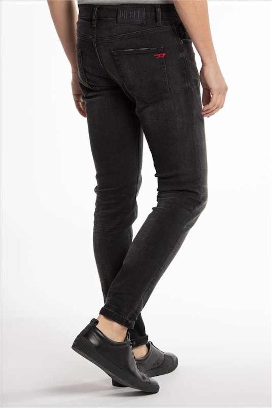 Diesel - Zwarte D-Strukt slim jeans