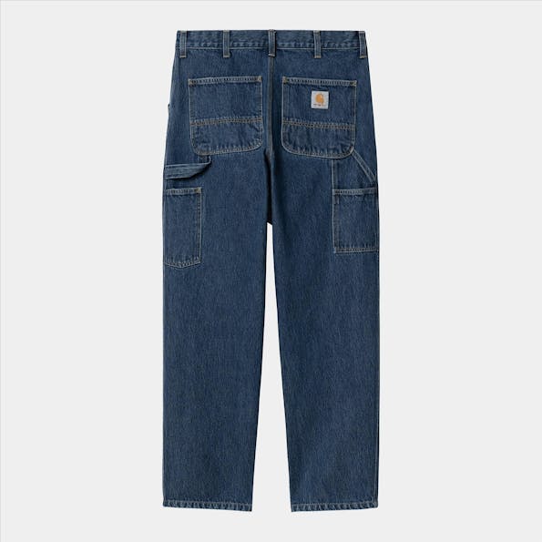 Carhartt WIP - Donkerblauwe Single Knee pant