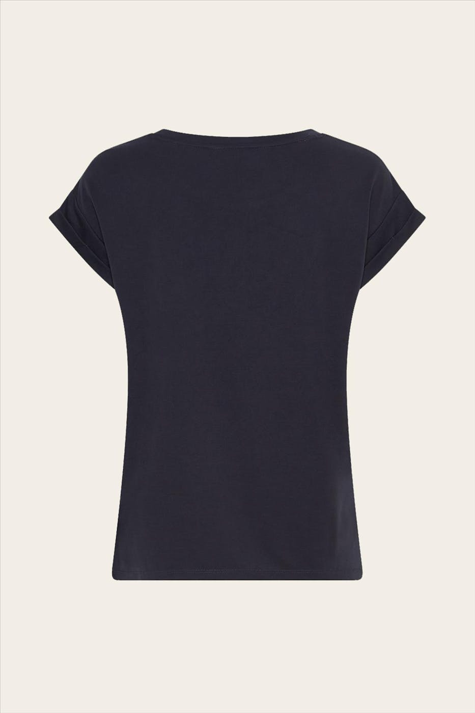 MSCH COPENHAGEN - Donkerblauwe Birdia Lynette T-shirt