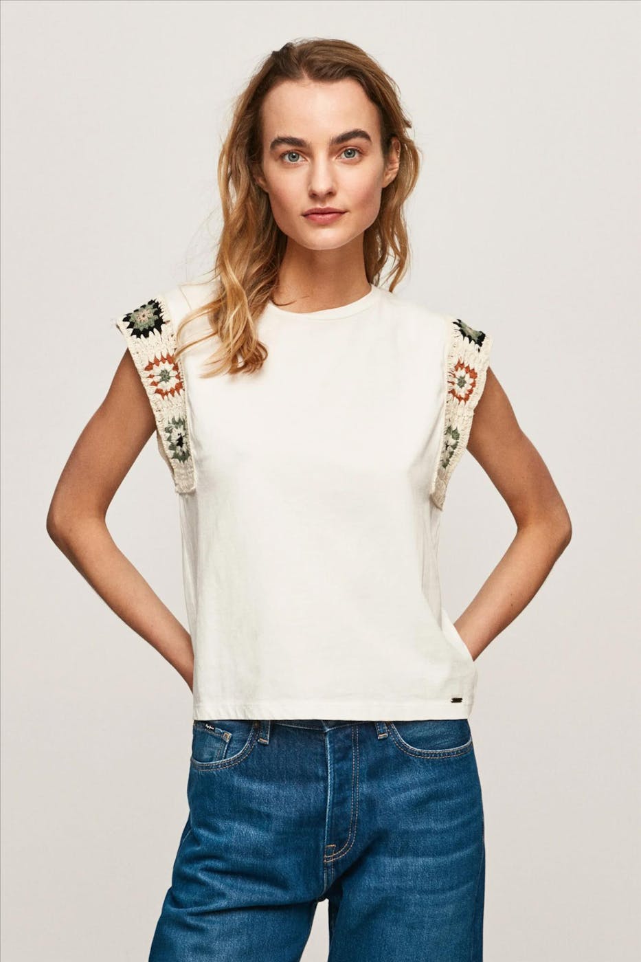 Pepe Jeans London - Ecru Ophelia T-shirt