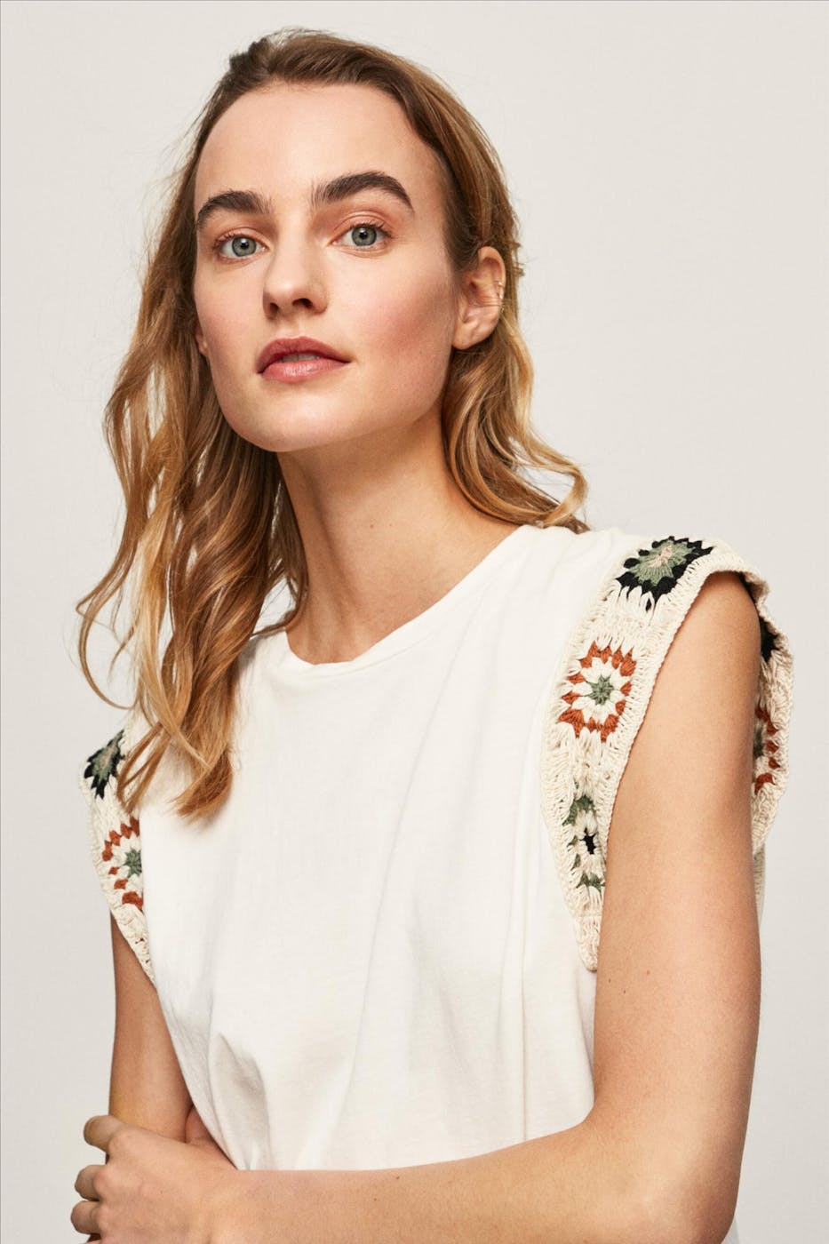 Pepe Jeans London - Ecru Ophelia T-shirt