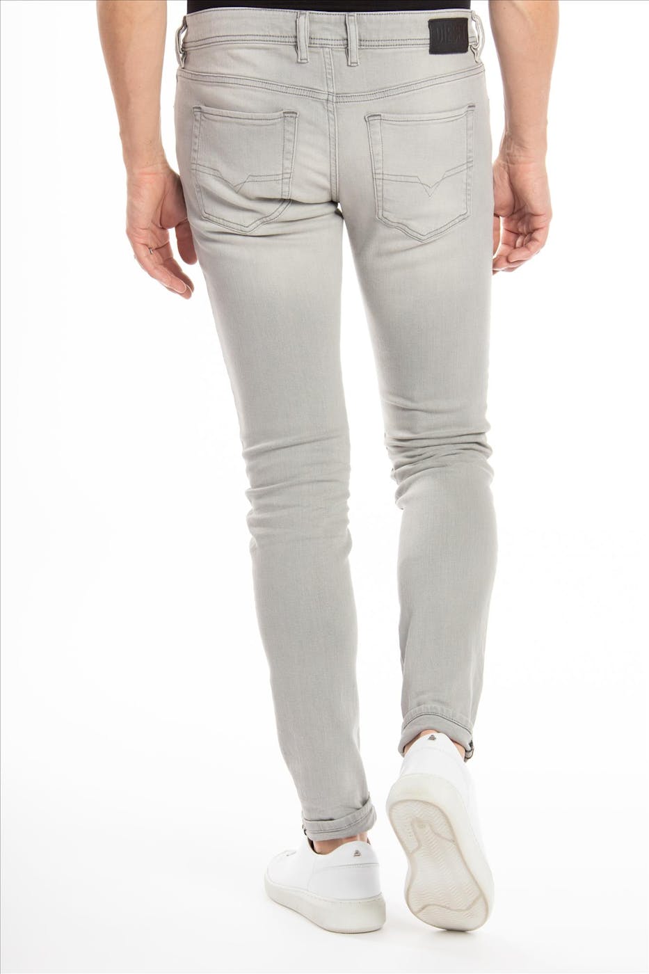 Diesel - Lichtgrijze Sleenker skinny jeans