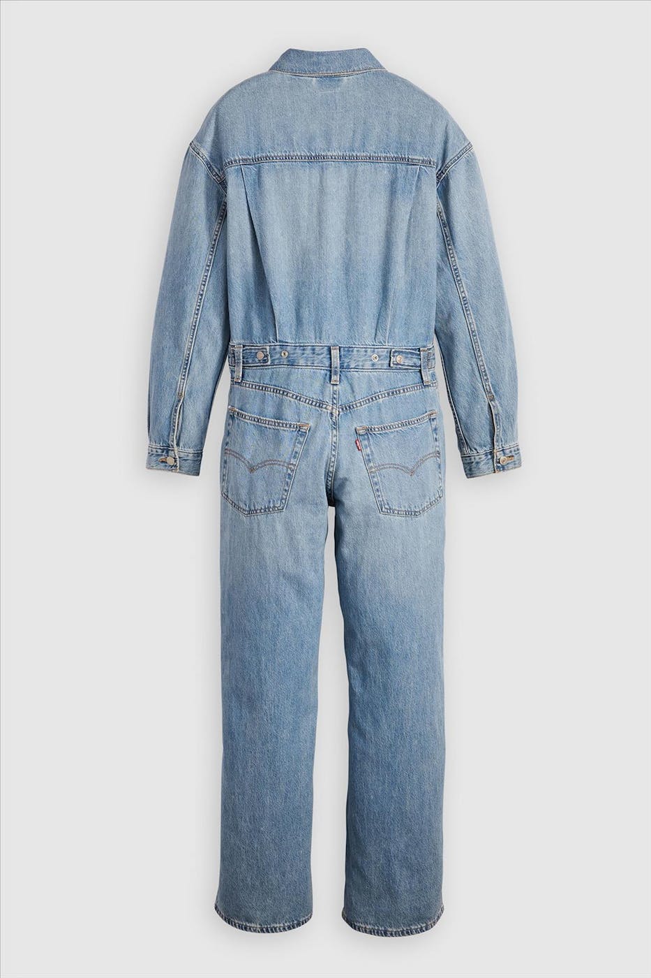 Levi's - Lichtblauwe Denim baggy jumpsuit