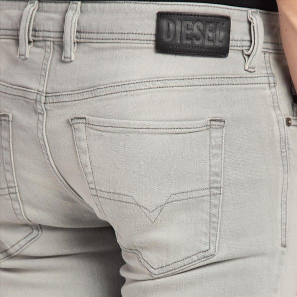 Diesel - Lichtgrijze Sleenker skinny jeans