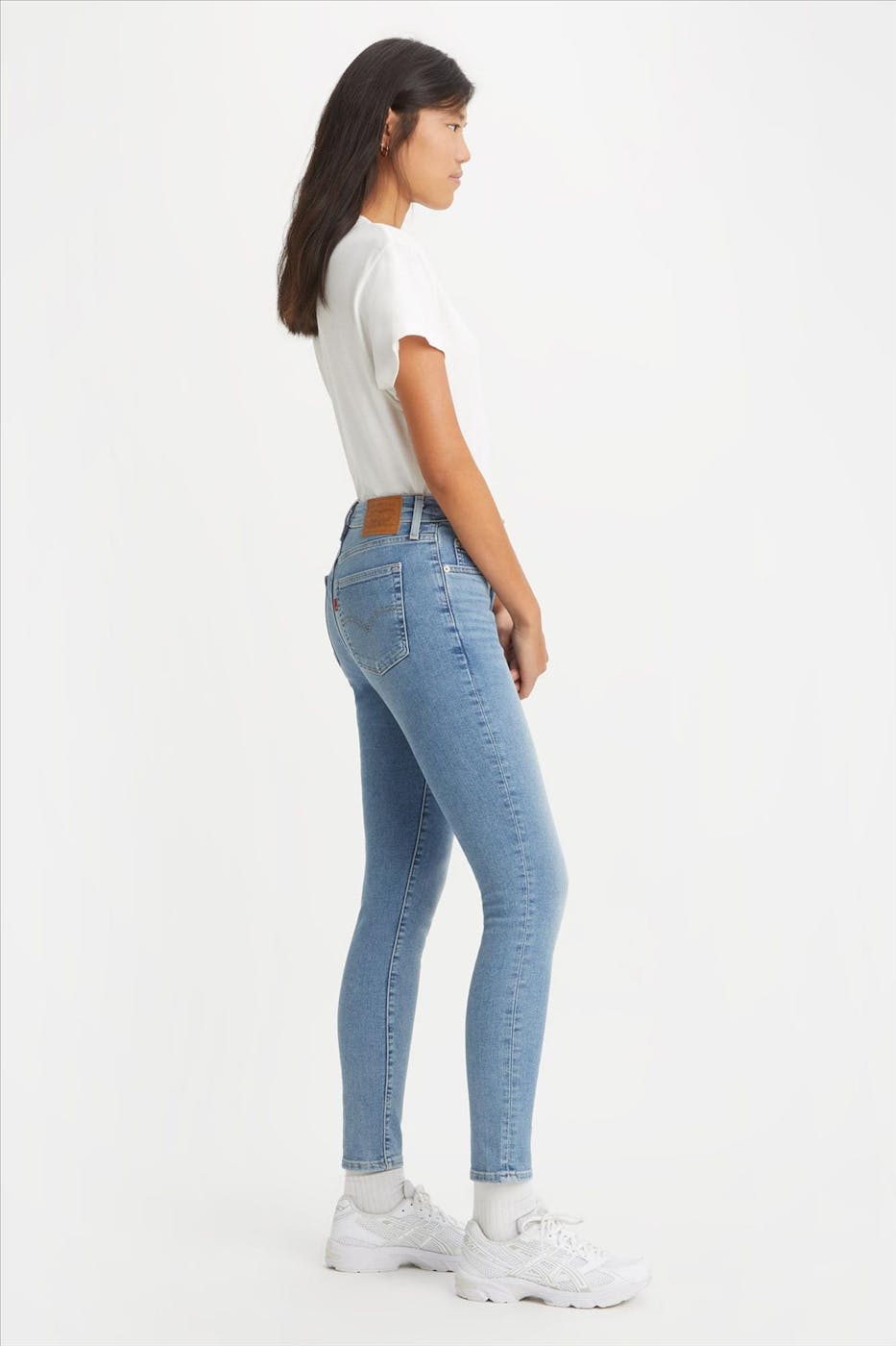 Levi's - Blauwe 721 High Rise Skinny jeans